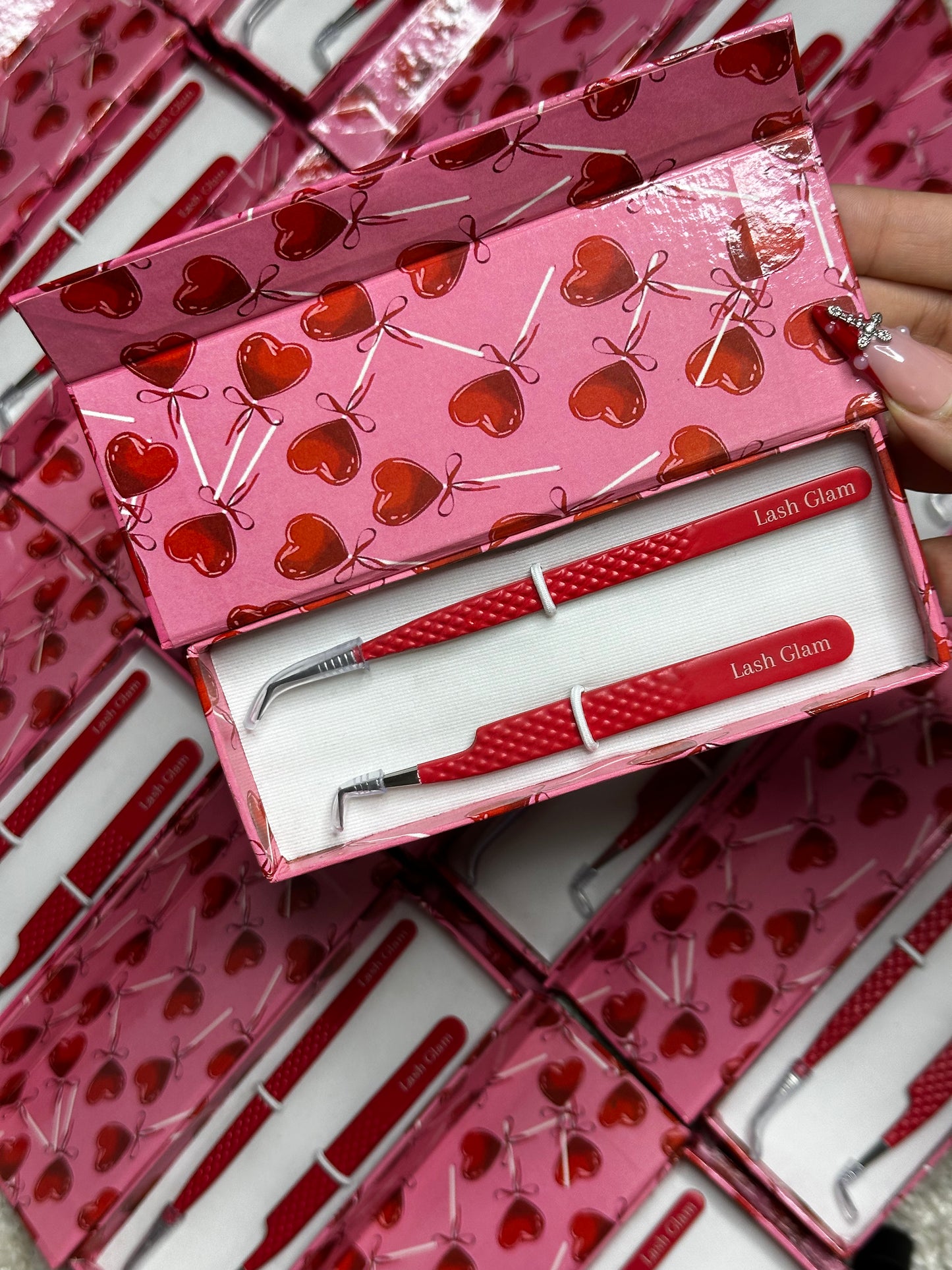 Duo Red Tweezers