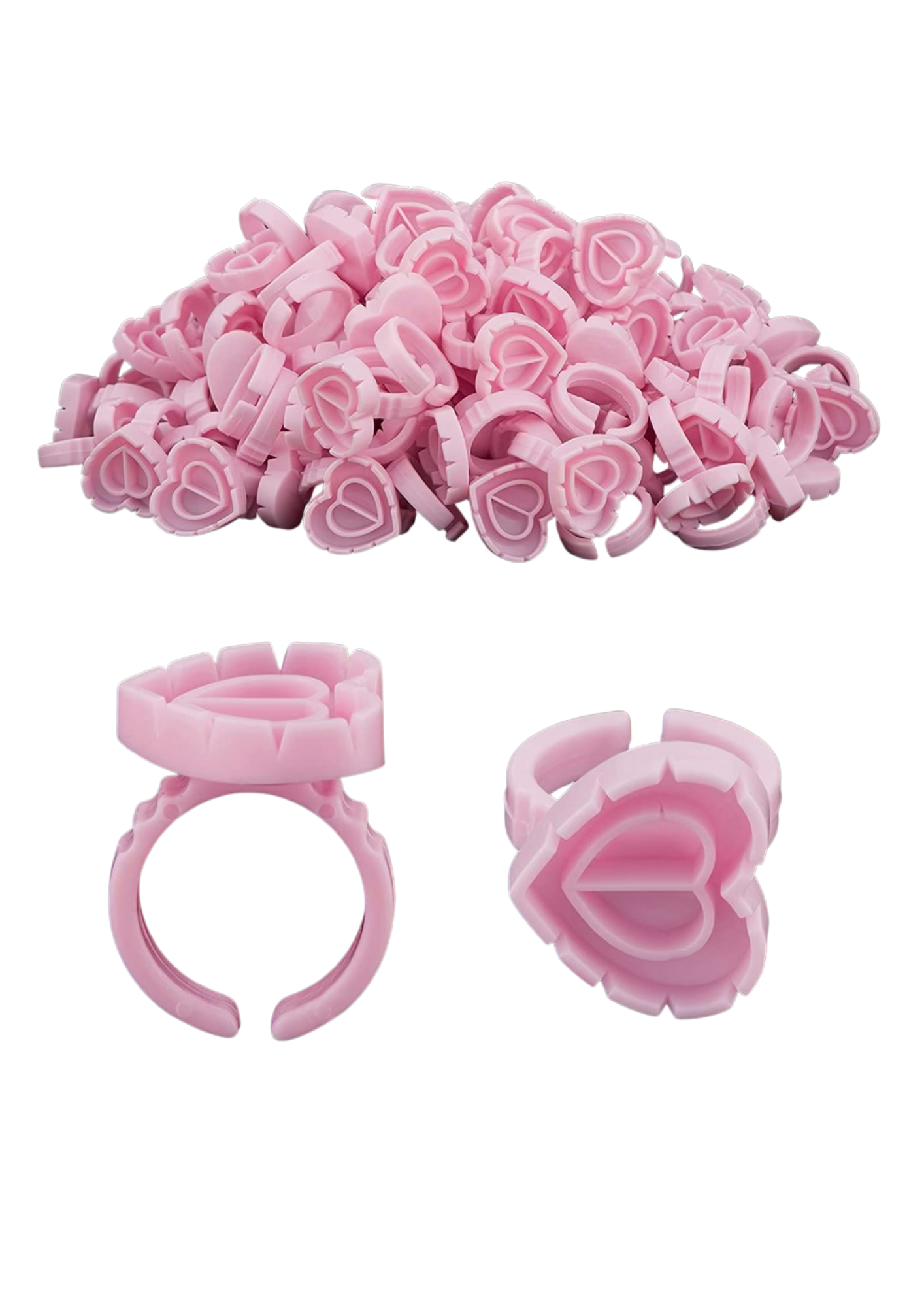 HEART BLOSSOM GLUE RINGS